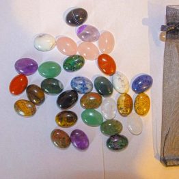 lot cabochons ovales