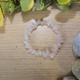 quartz rose bracelet