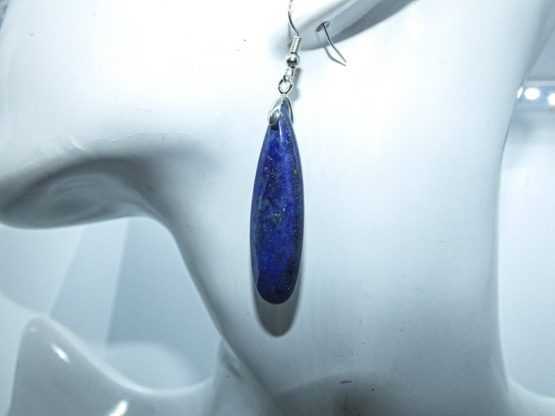 boucle oreille lapis lazuli