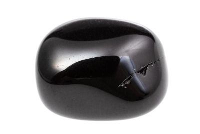 pierre roulée onyx noir