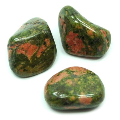 pierres roulées unakite