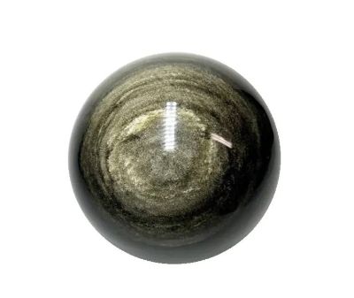 obsidienne dorée boule