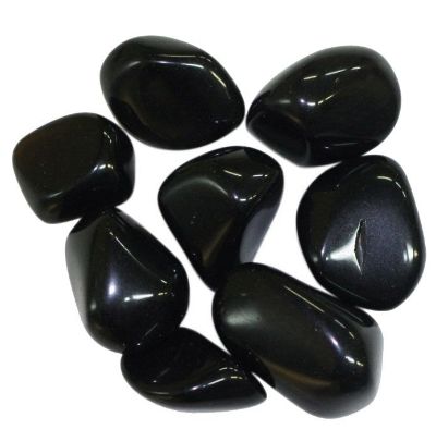 obsidienne pierre roulée