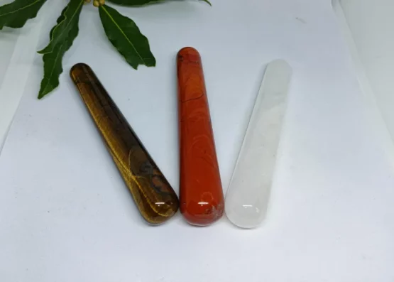 baton de yoni massage jaspe rouge