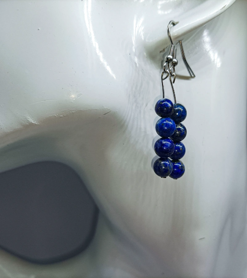 Lapis lazuli boucles d'oreilles